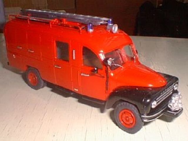 Fire-Engine on Hanomag Chassis